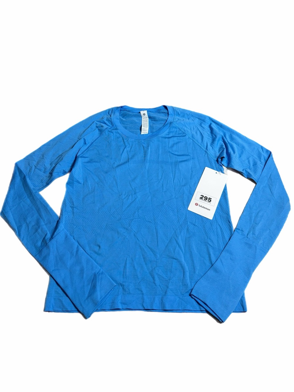 NWT Lululemon Swiftly Tech Long-Sleeve Shirt 2.0 *Race (Ocean Wave) Size 8